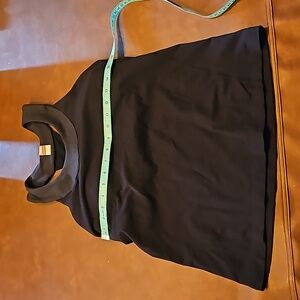 LUCY yoga tank top size LARGE L built in bra w/ cups